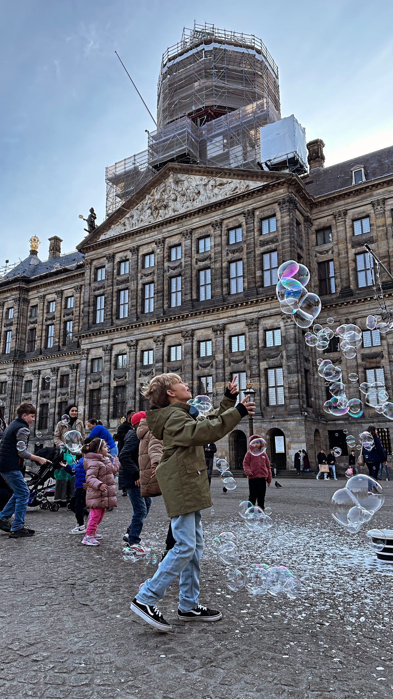 Playing with Bubbles in Amsterdam